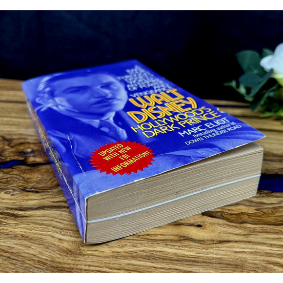 1994 Walt Disney Hollywood's Dark Prince By Marc Eliot First Edition Book - Picture 7 of 7